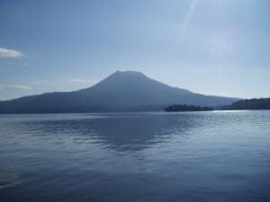パワースポット-雄阿寒岳と阿寒湖