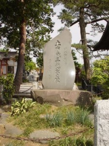 石田寺 土方歳三義豊之碑