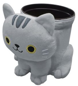 ねこ の ぬいぐるみ ダストボックス