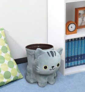 ねこ の ぬいぐるみ ダストボックス2