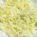 キャベツの千切り方法
