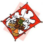 自作で楽しい凧遊び ハマります
